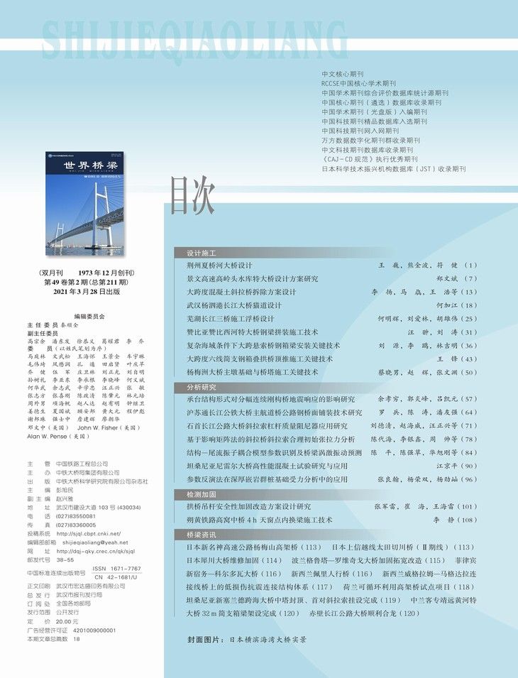 世界橋梁彩色目錄2021-2期